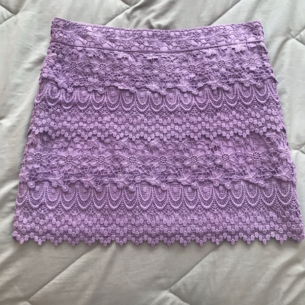 AE purple skirt